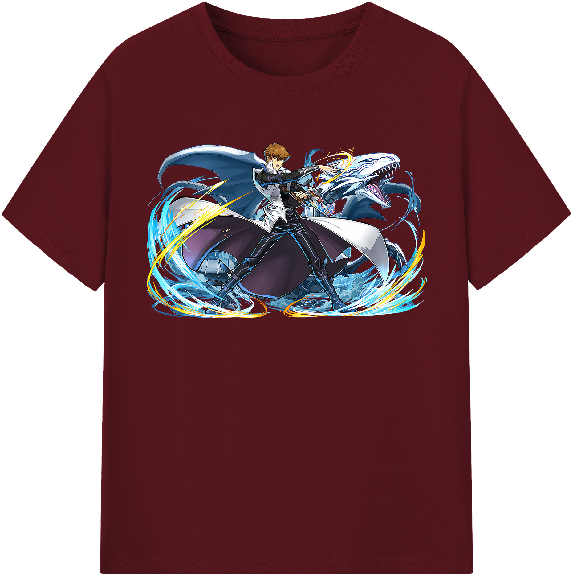 （画像用） 遊☆戯☆王 Yu-Gi-Oh! 綿100％半袖Tシャツ（フロントプリント）
